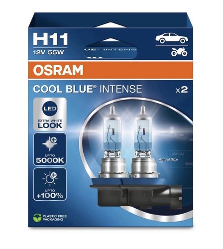 Osram h11 cool blue - 2x, intense