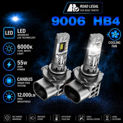 55w 12v birne lampe - 2x, led