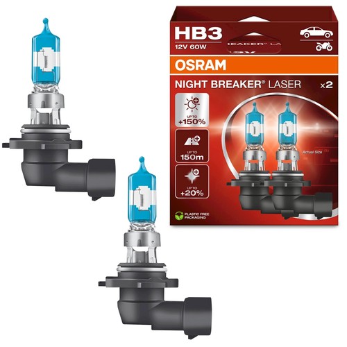 Osram hb3 night breaker laser - night,