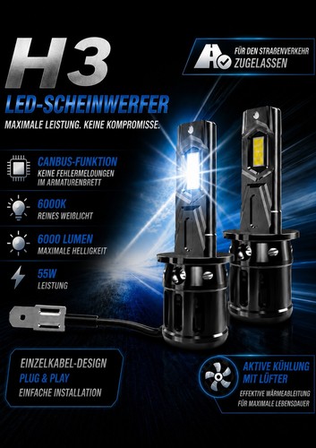 55w 12v birne lampe led - 55w,